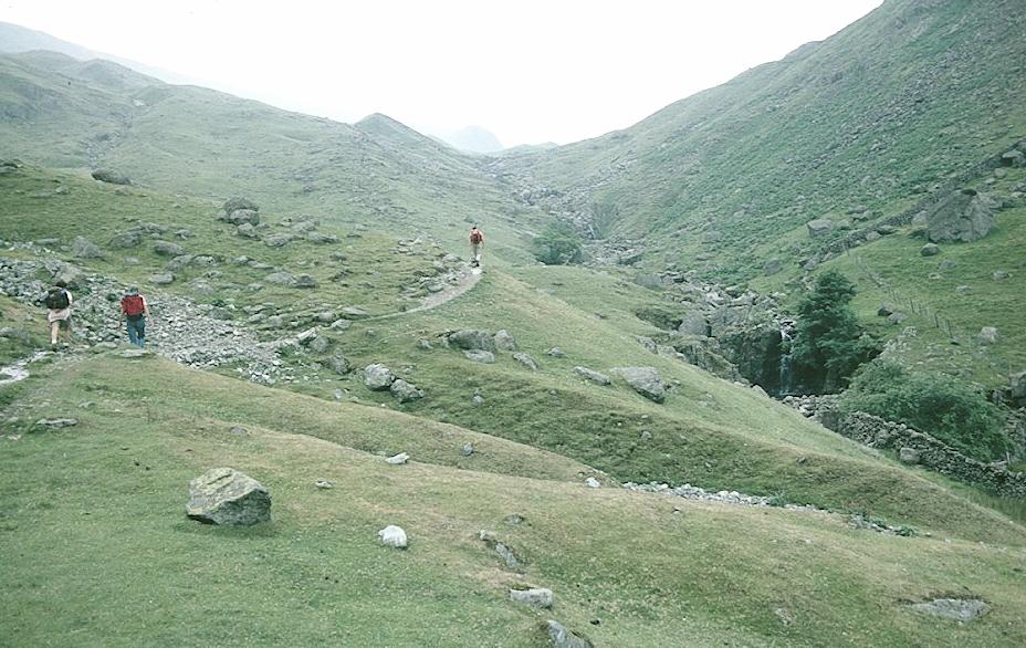 Greenup Gill leading to Lining Crag