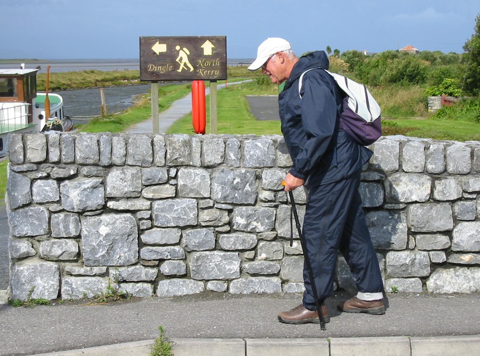I cross the Blennerville Bridge.