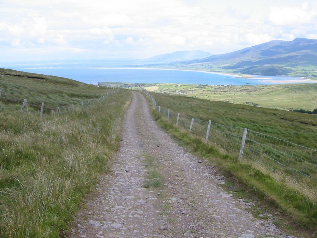 The descent to Brandon Bay