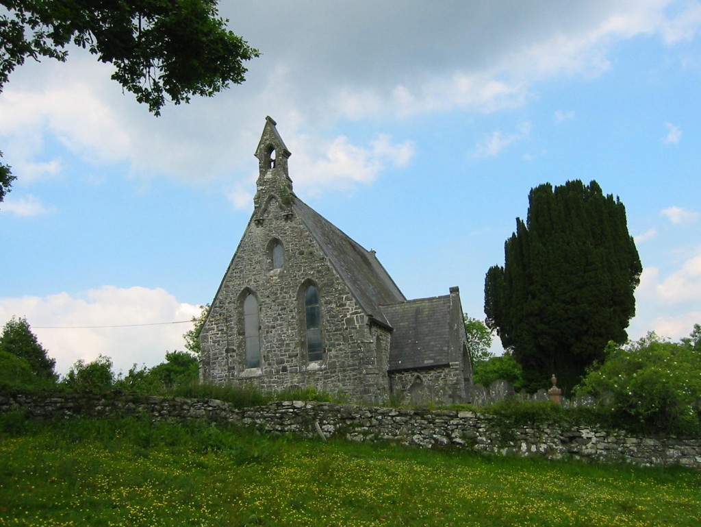 The church at Pont Llogel