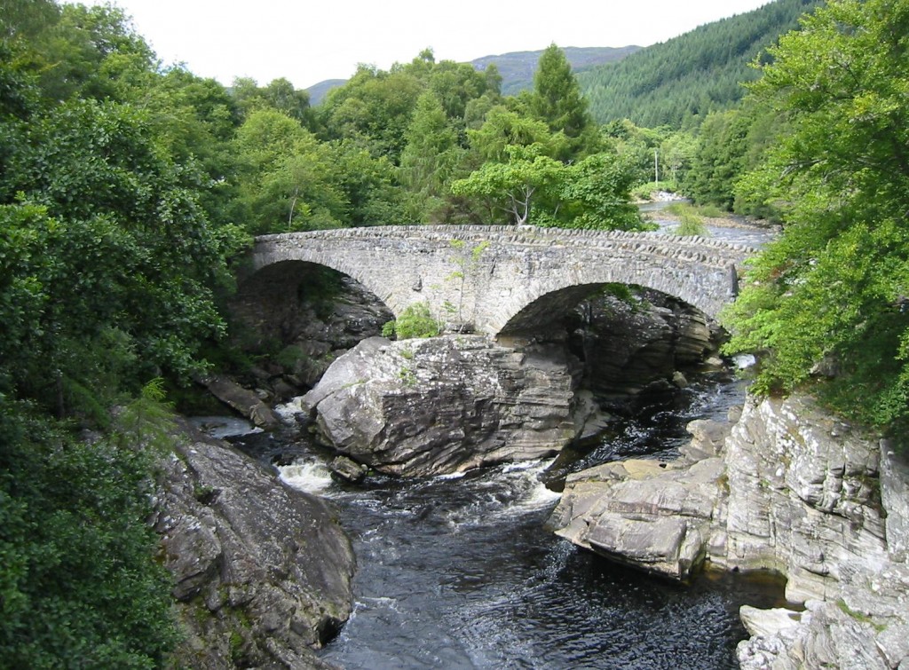Telford’s bridge near Invermoriston