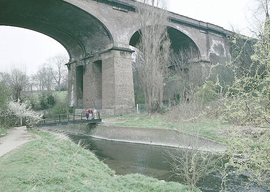 Our group at the Hanwell Viaduct