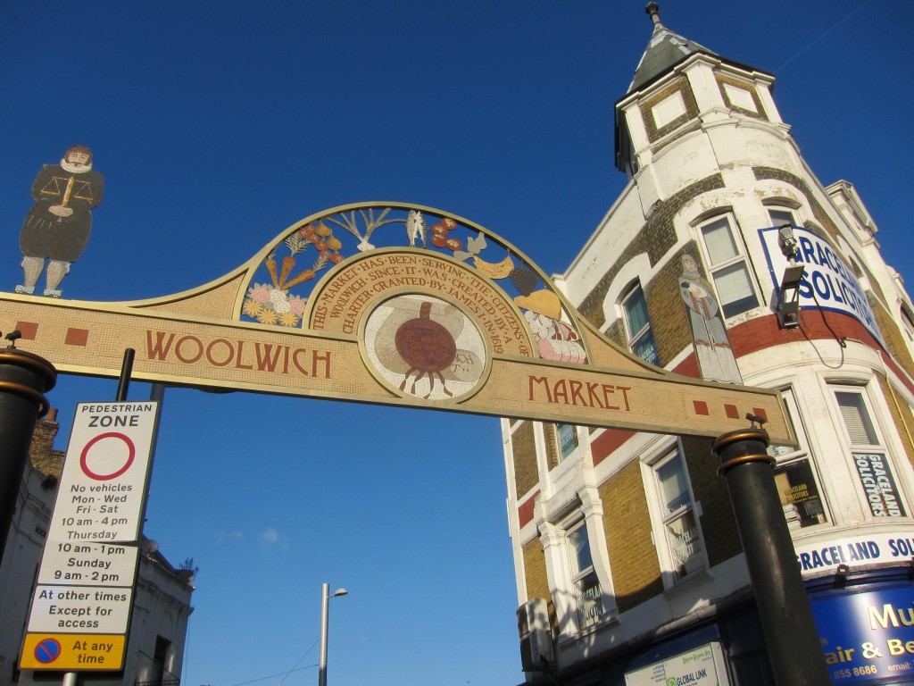 Woolwich Market welcomes you.