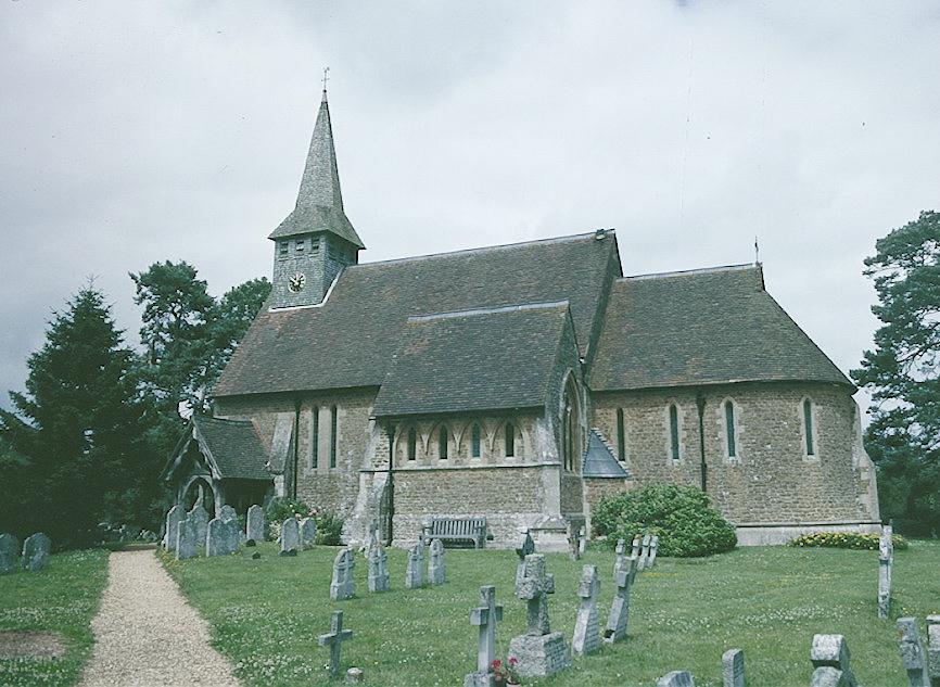 The church in Hascombe