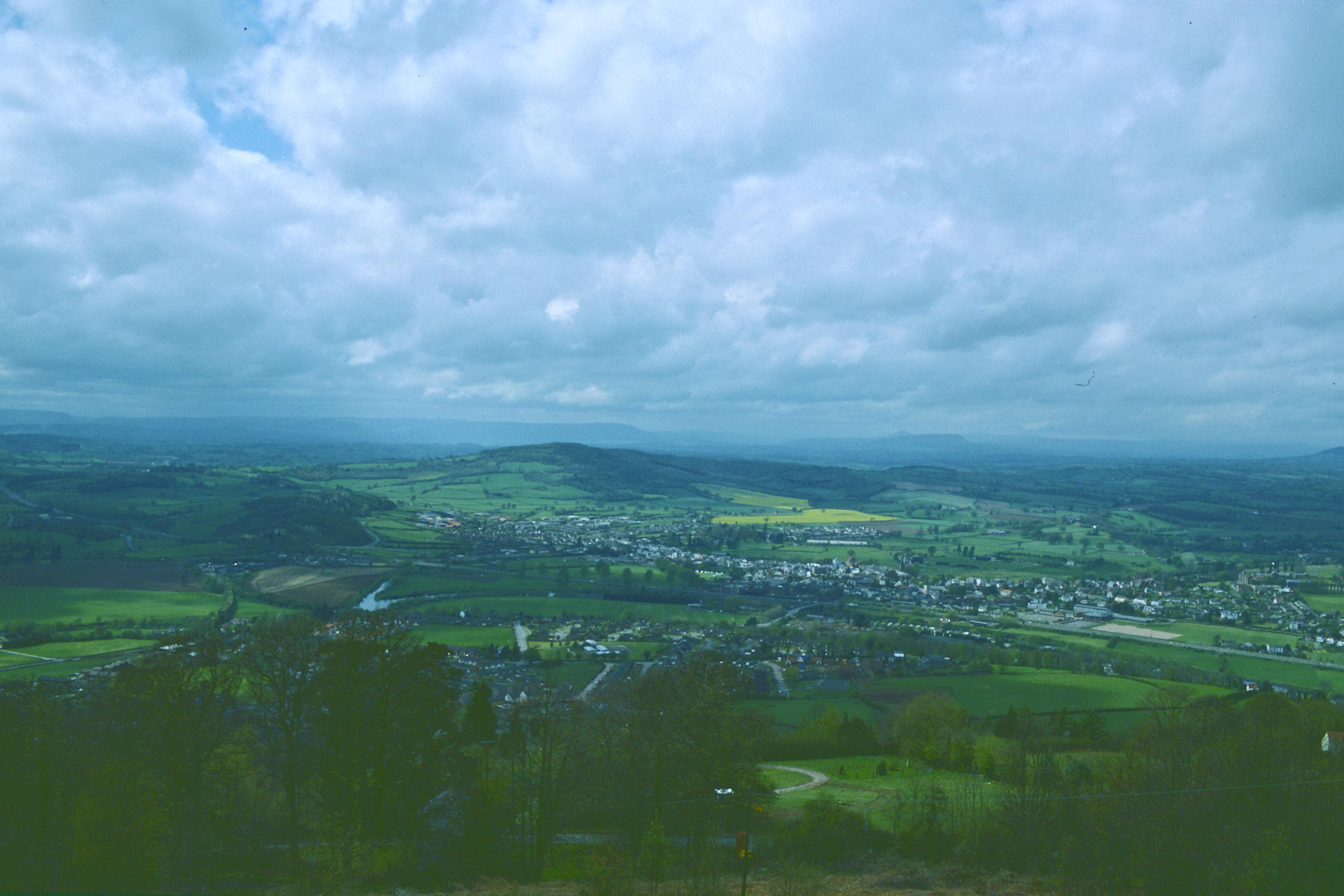 Monmouth from the Kymin
