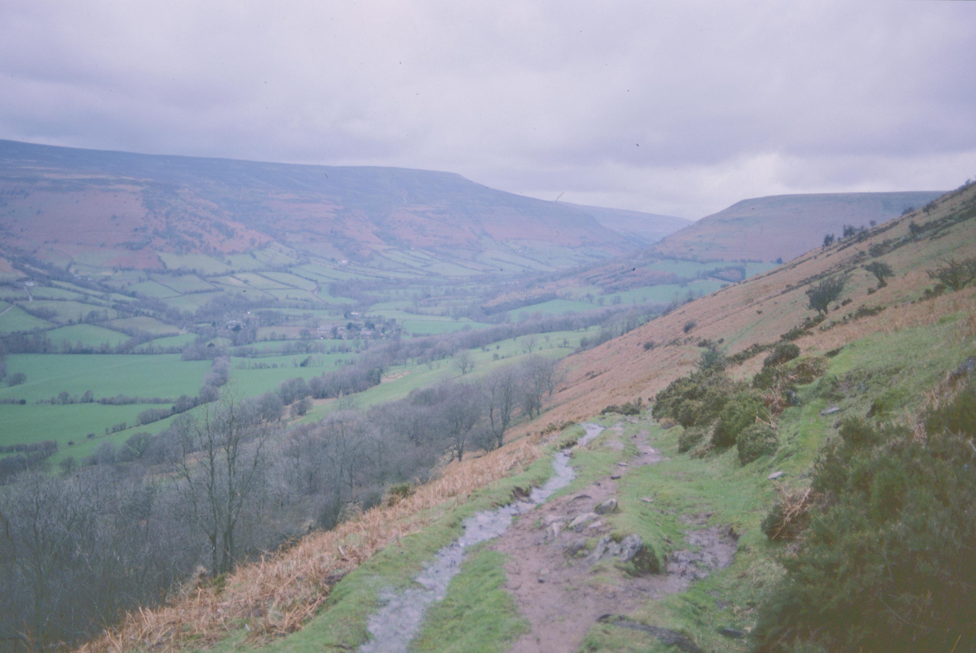 On the descent to Llanthony