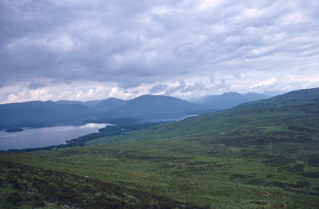 Looking north from Conic Hill
