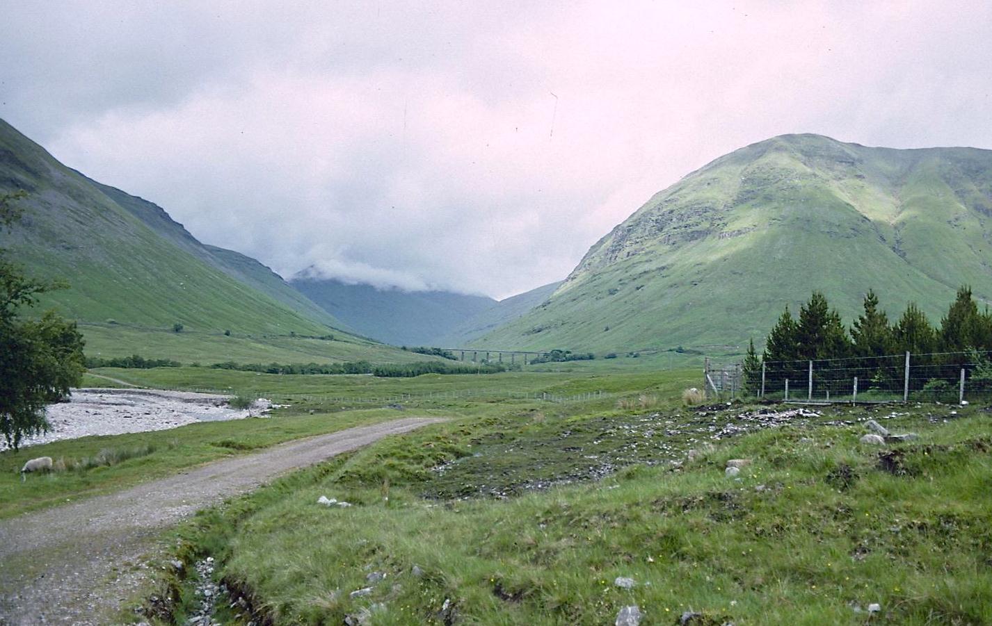 In the distance: Auch Viaduct