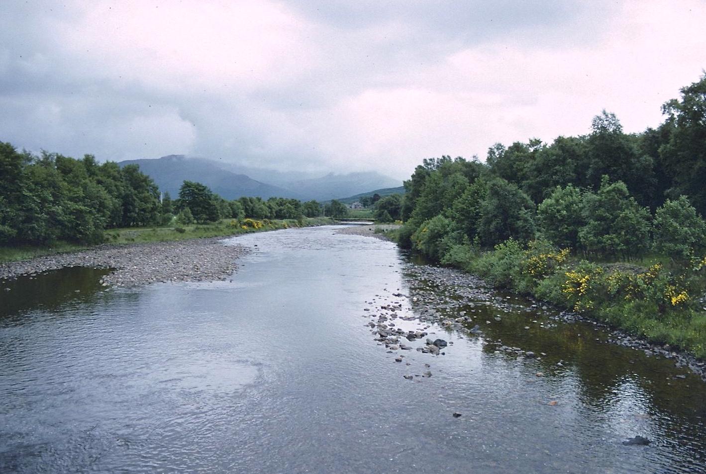 From the bridge over the River Fillan