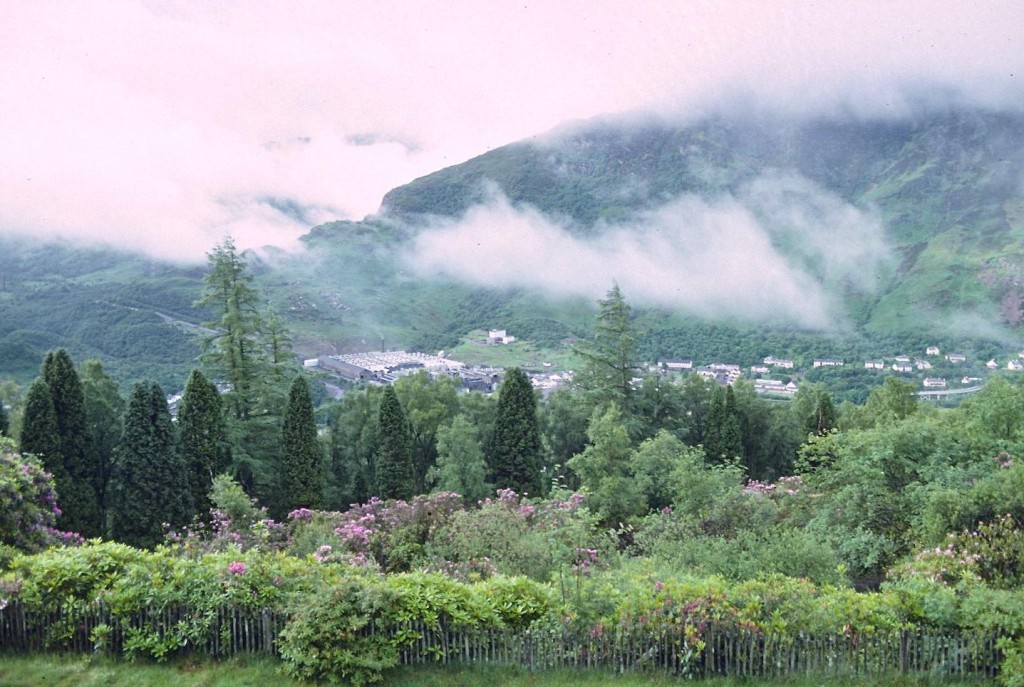 Kinlochleven from Mamore Lodge