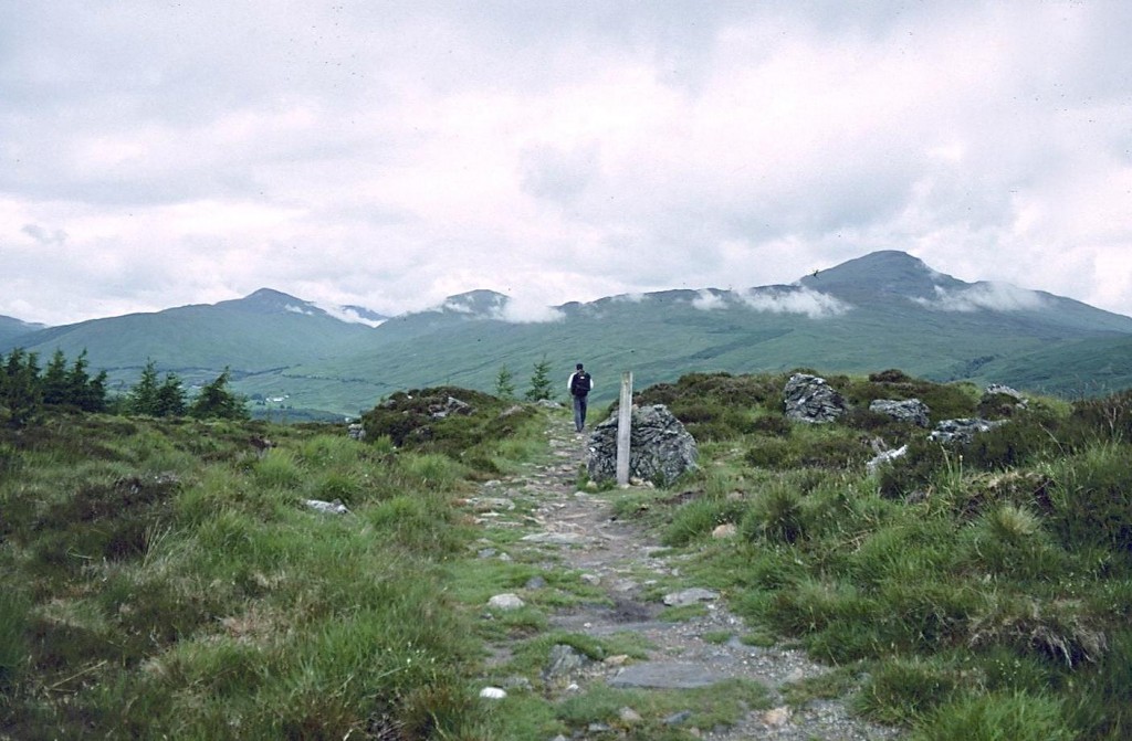 Looking north into Strath Fillan