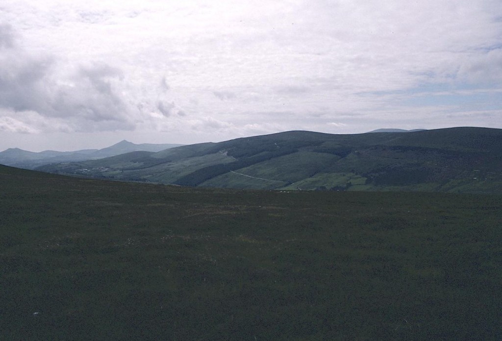 Glencullen, with Sugarloaf in the distance