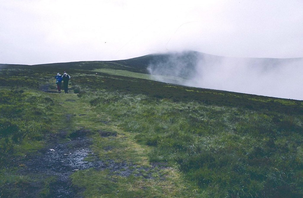 Juicy footing on Djouce