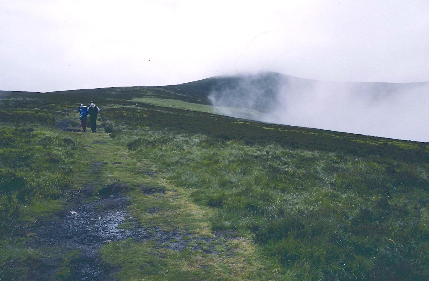 Juicy footing on Djouce