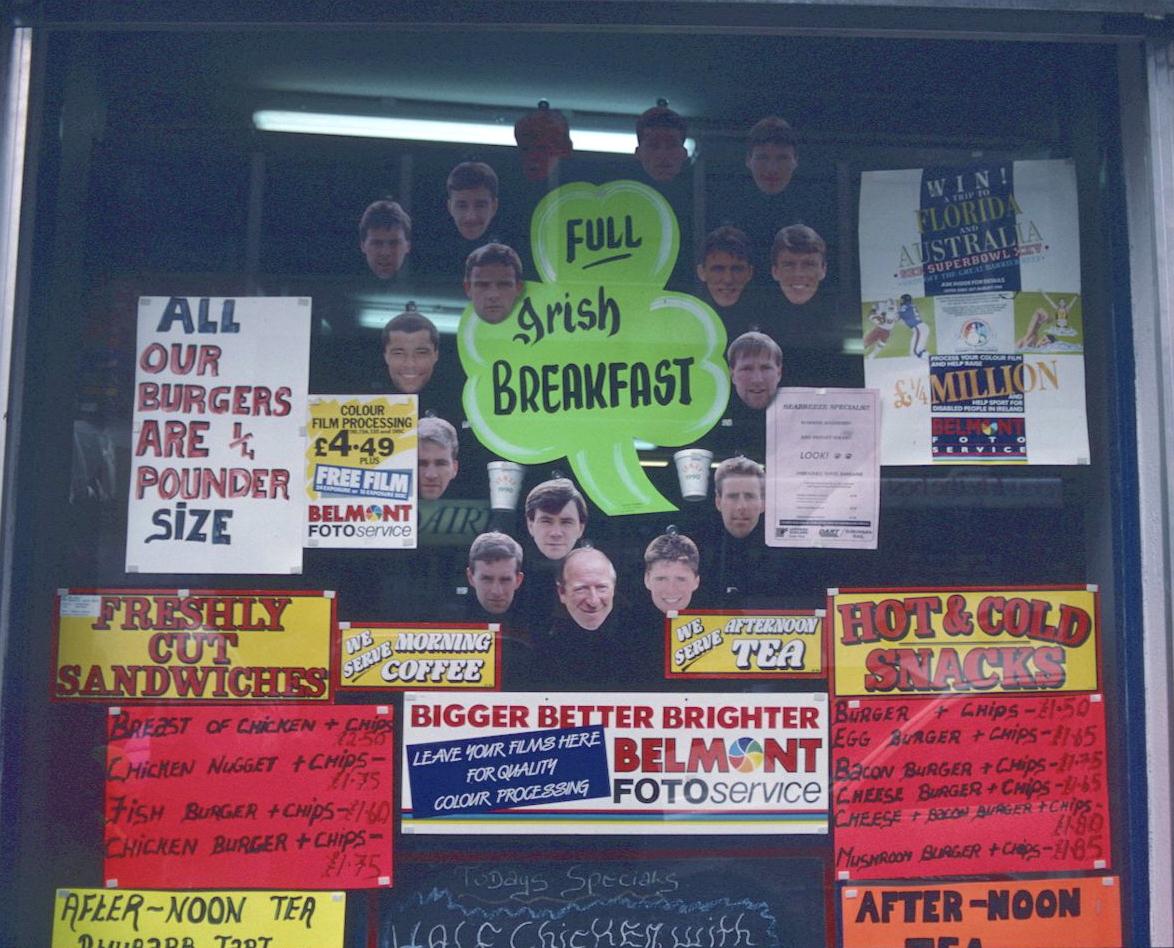 Back in Dublin they were still celebrating Irish football heroes. 