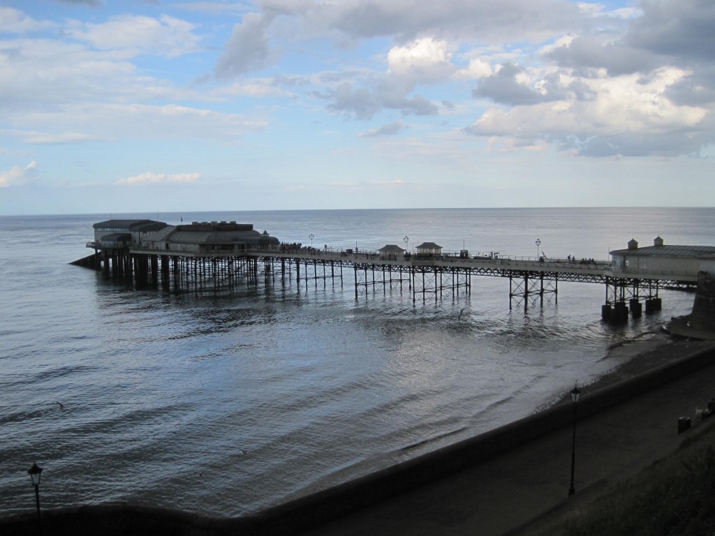 The end is in sight: the pier at Cromer.