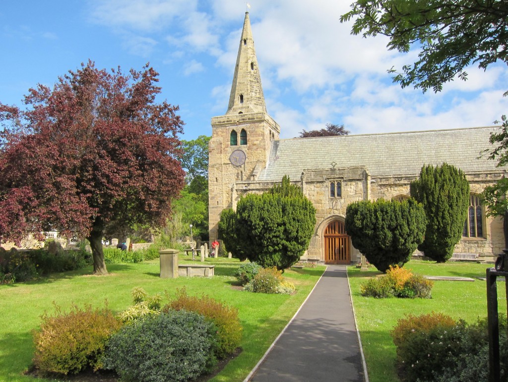 The church at Warkworth