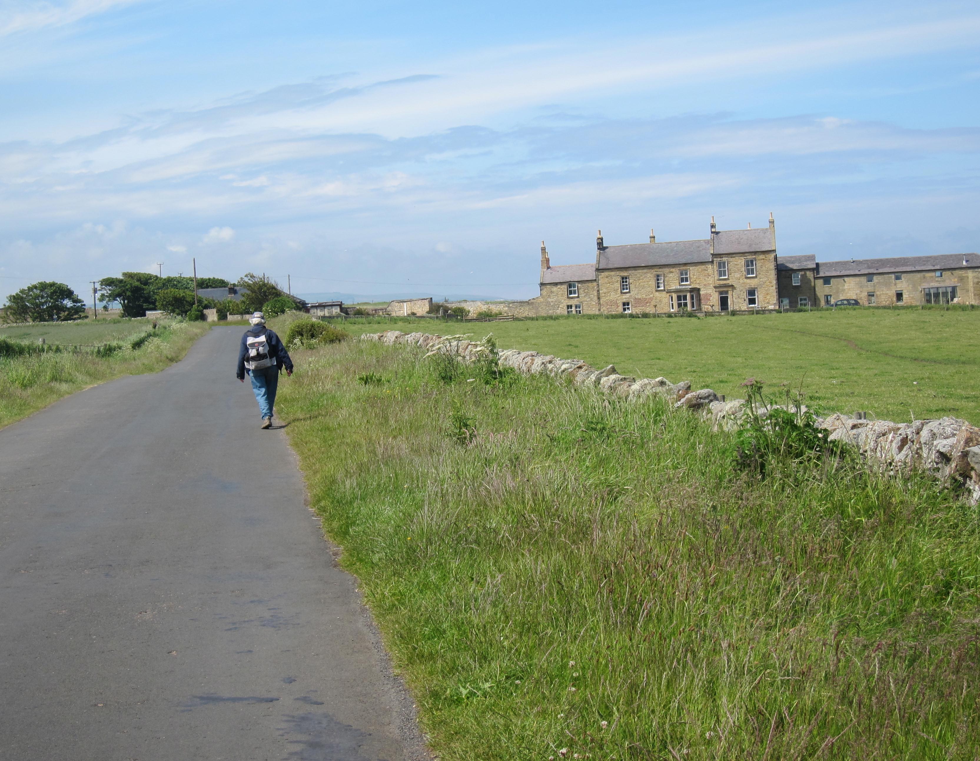 Tosh approaches Sea House