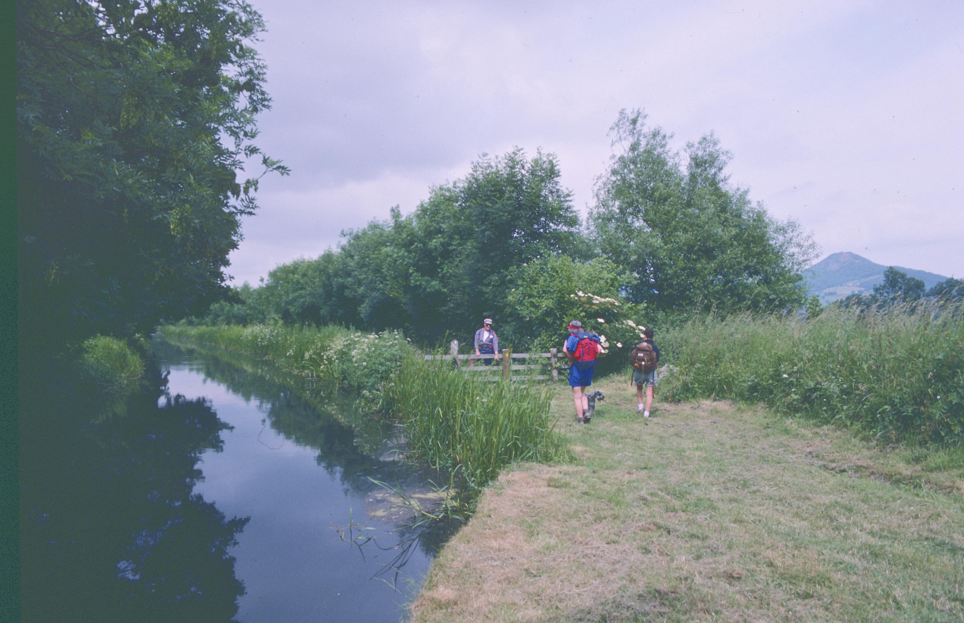 Along the Montgomery Canal