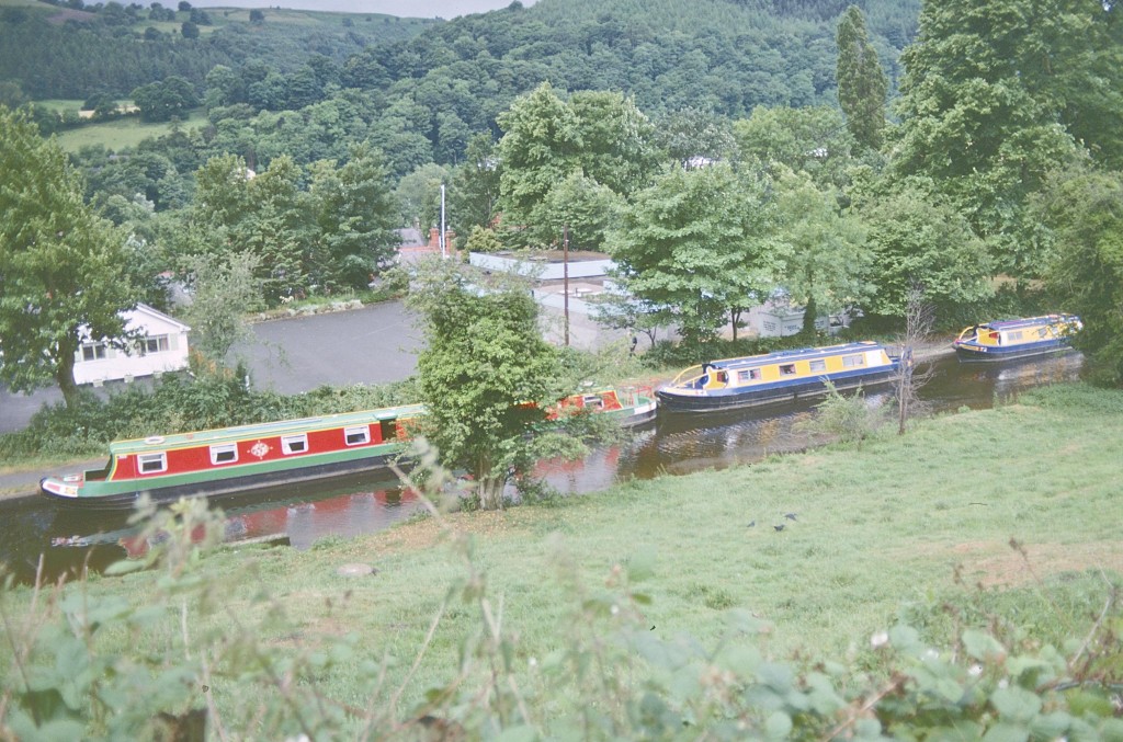 The canal at Llangollen