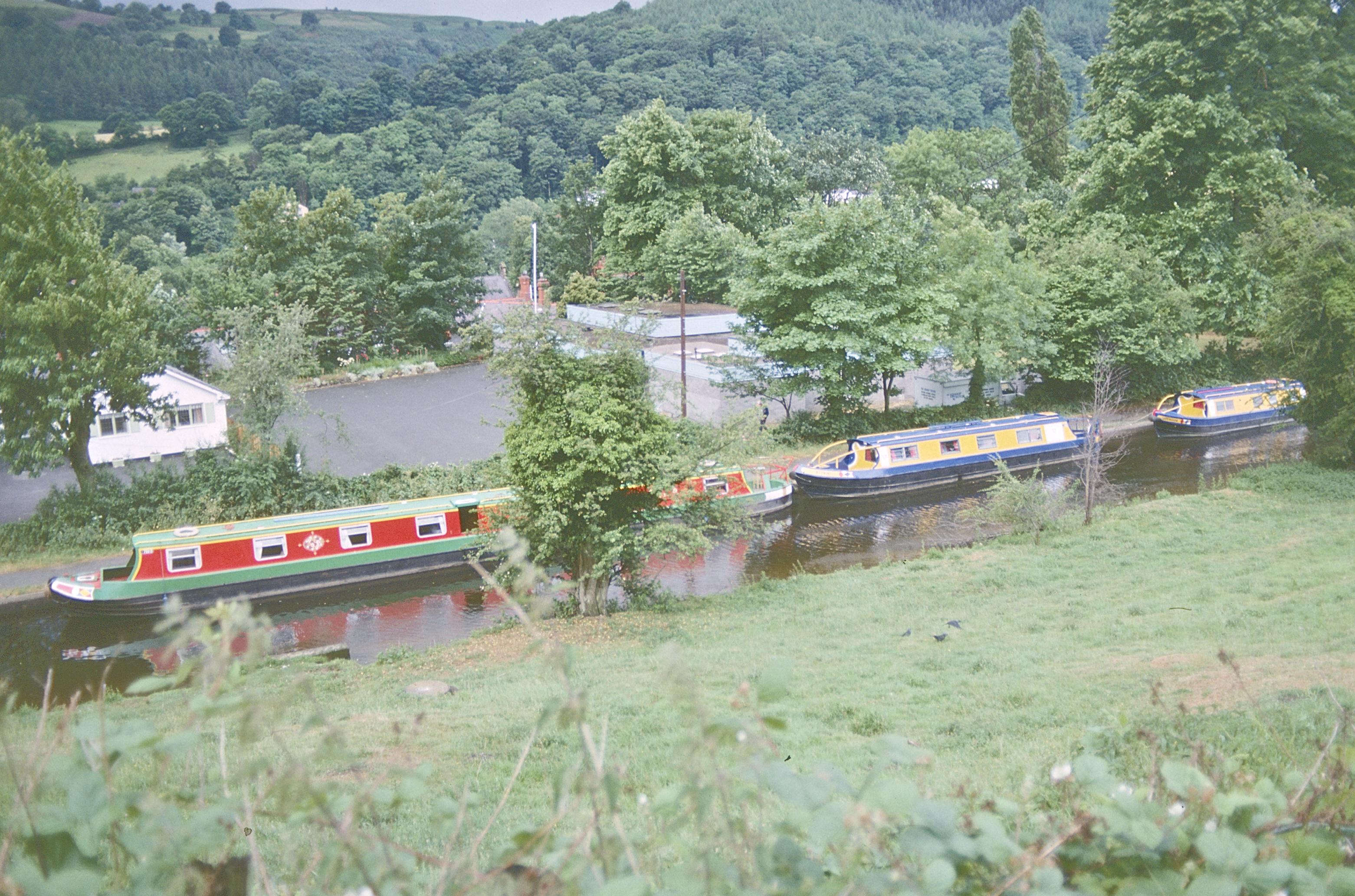 The canal at Llangollen