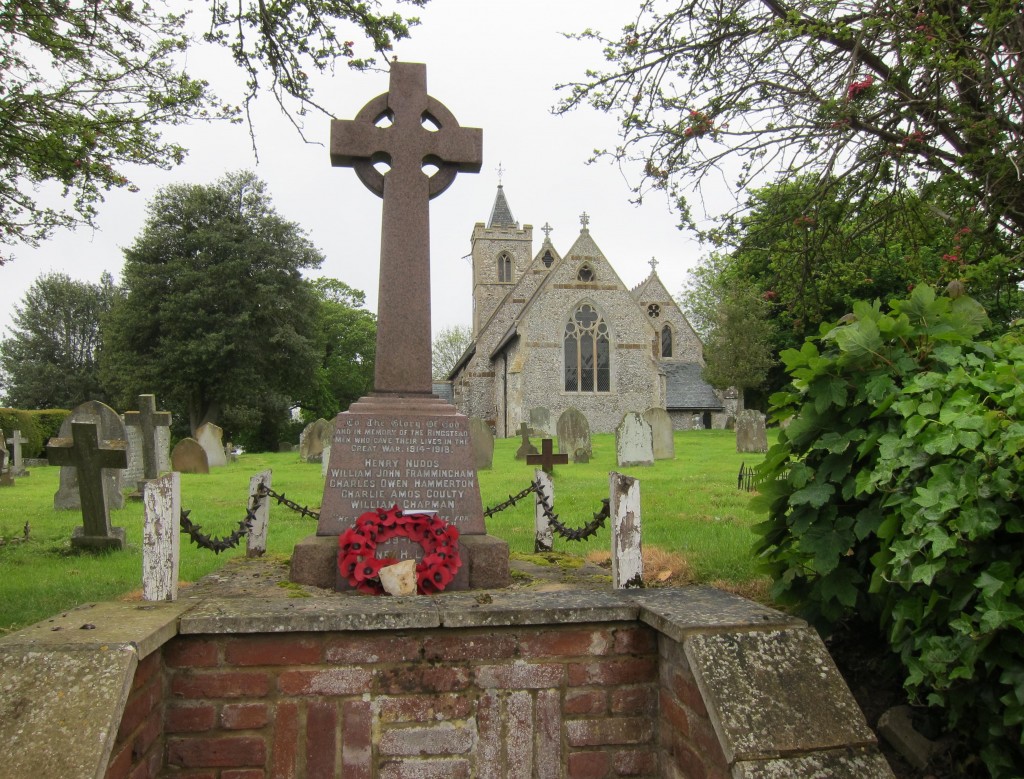 Ringstead church and war memorial