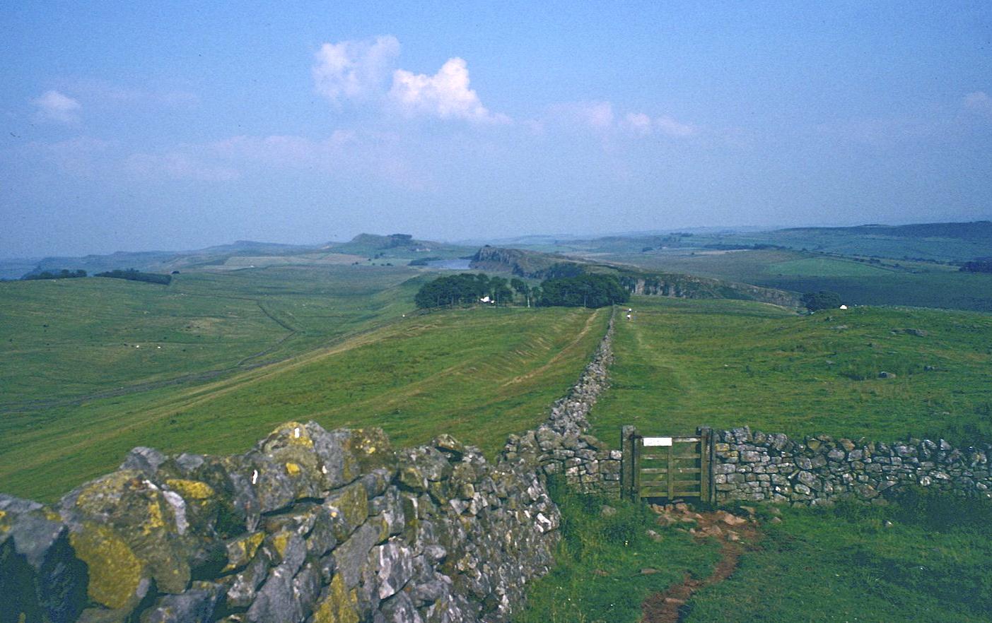 Looking east from Winshields Crag