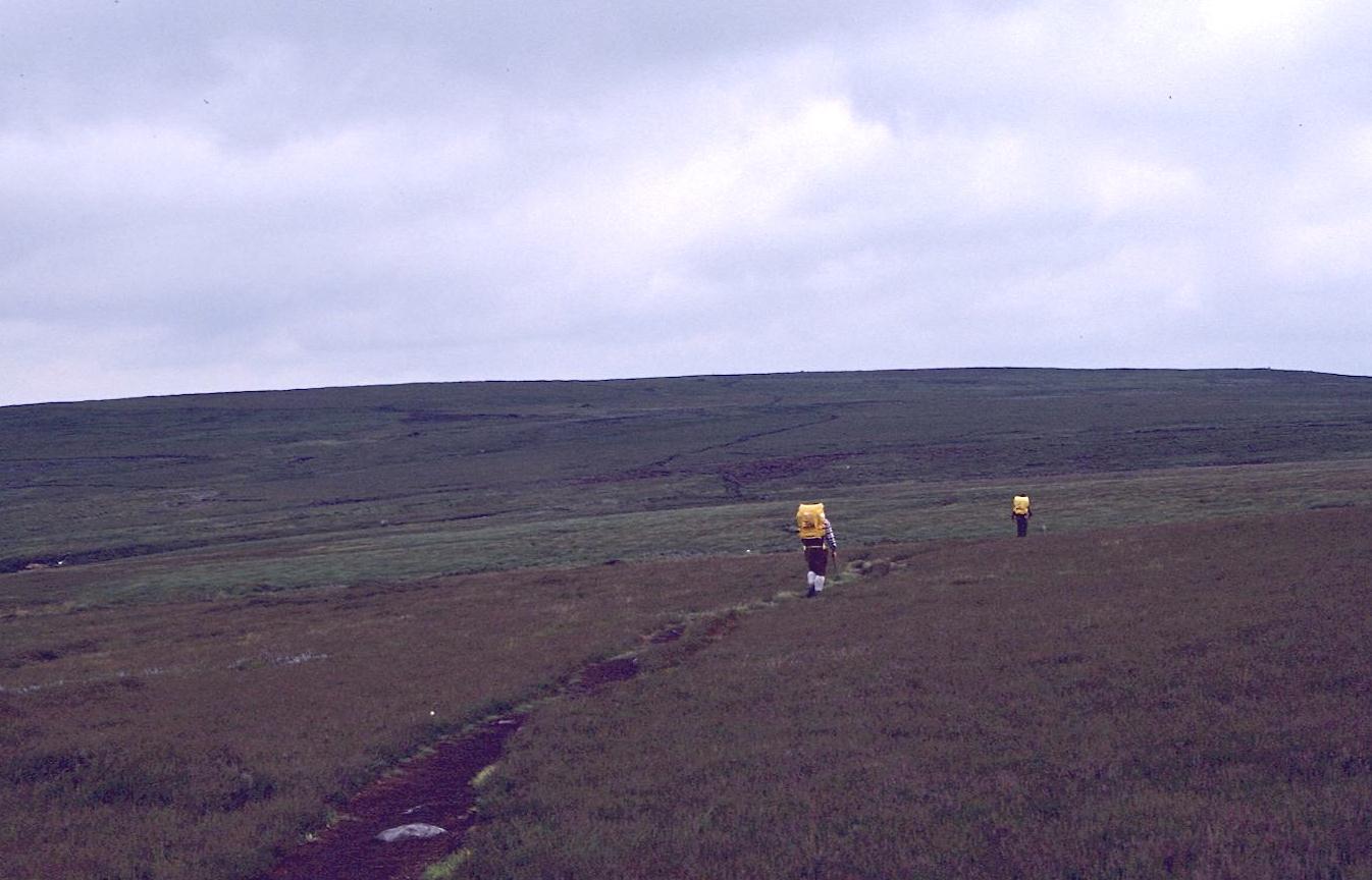 The “Yellow Packs” near Lough Shaw