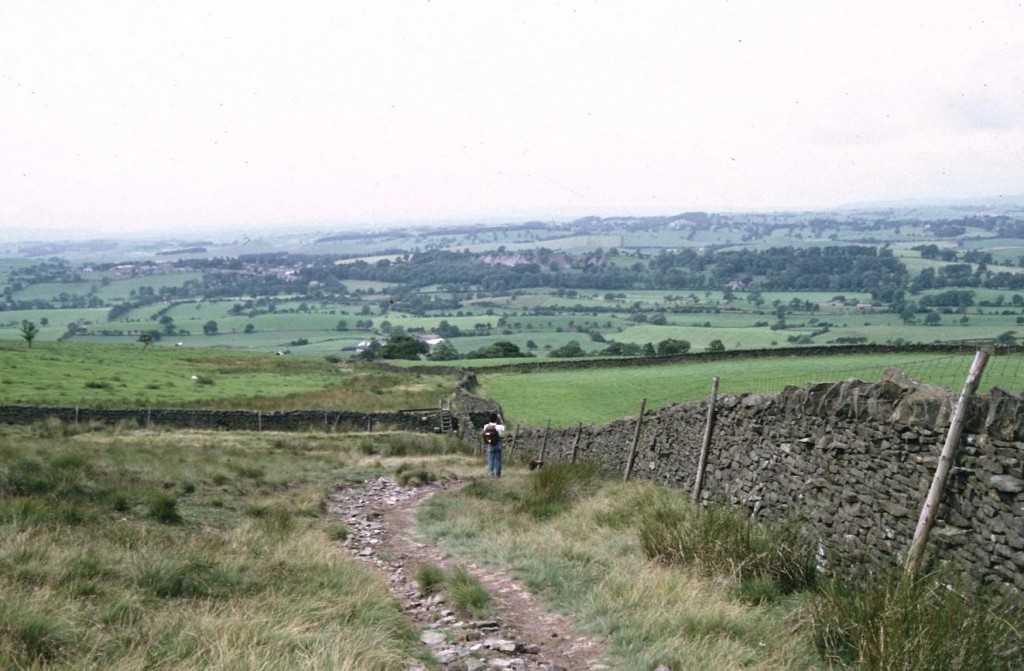 Thornton-in-Craven from Pinhow Beacon