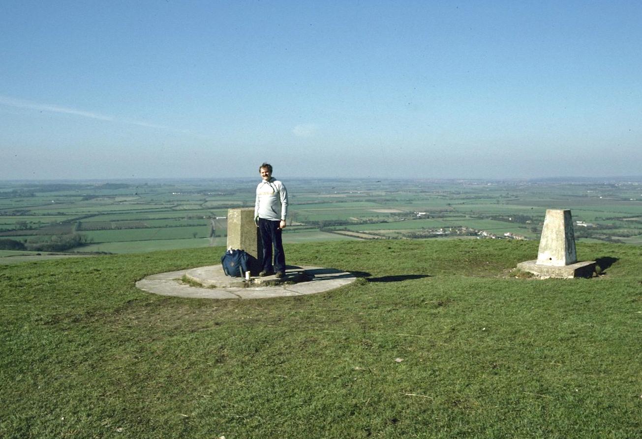 Having reached the end of the Ridgeway at last, I stand atop Beacon Hill.