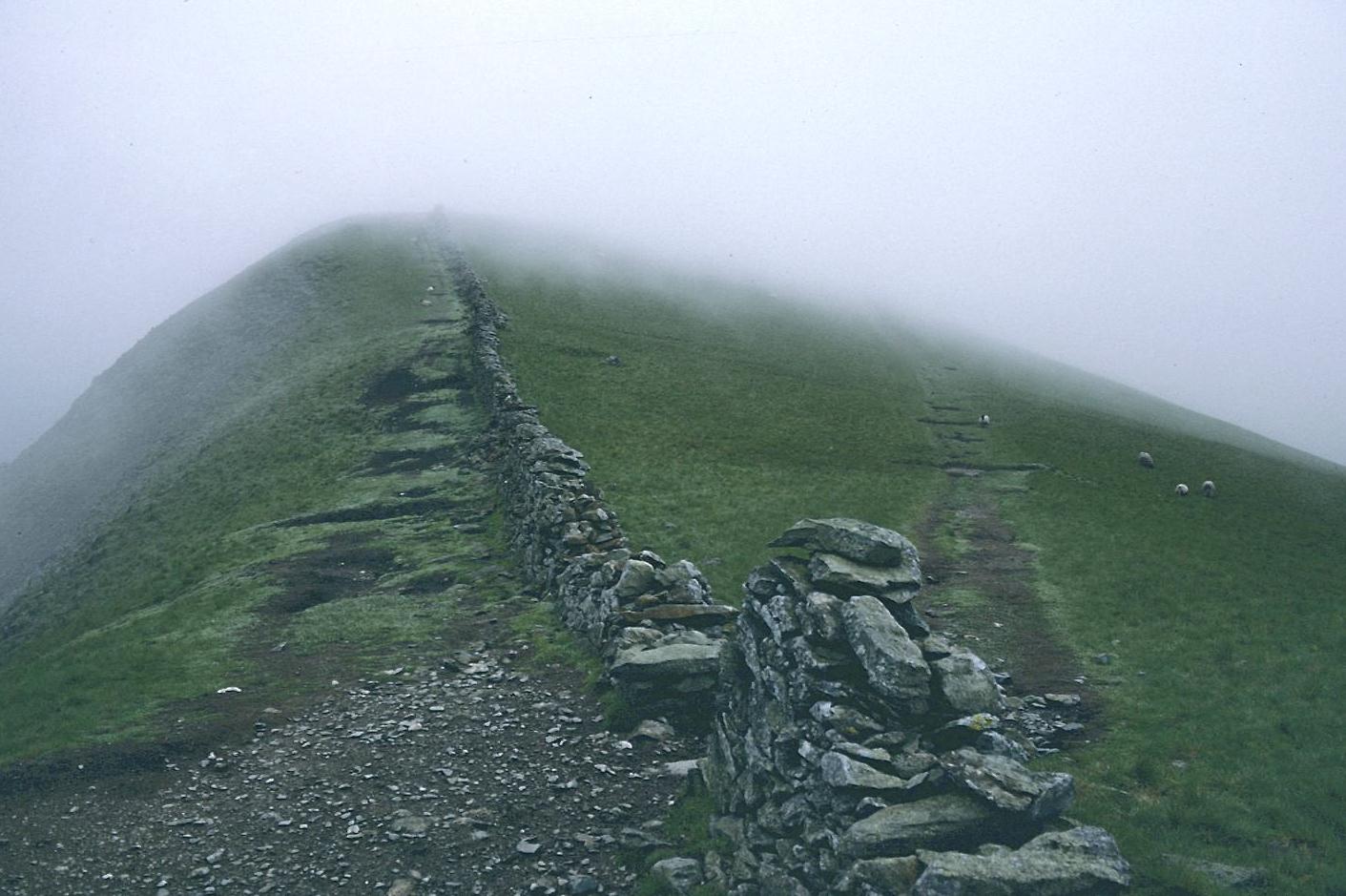 At the beginning of the High Street ascent