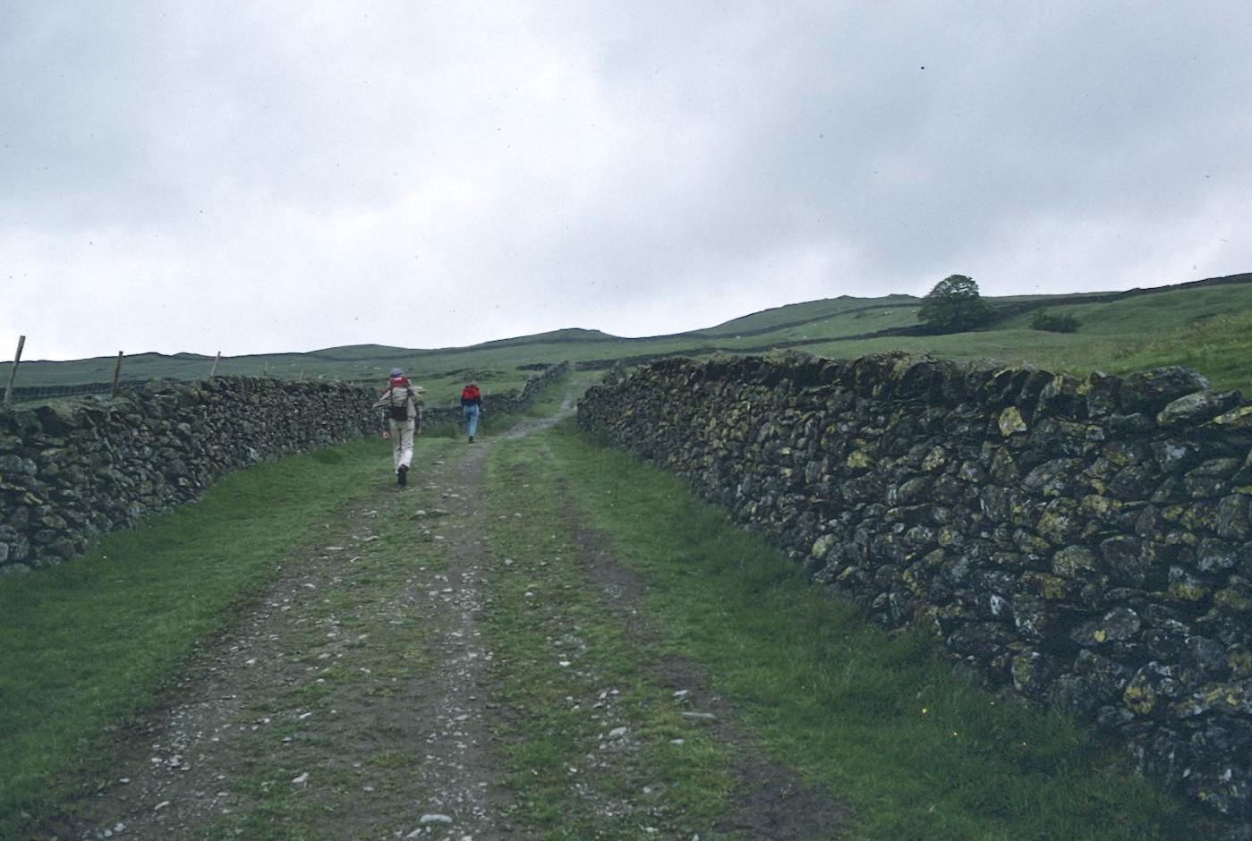 Leaving Troutbeck: the Lees on Nanny Lane