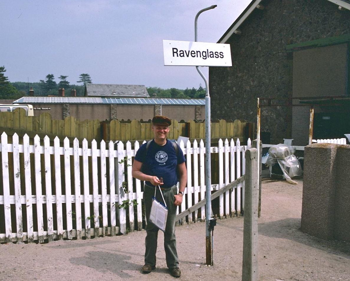 I complete the Roman Way in Ravenglass.