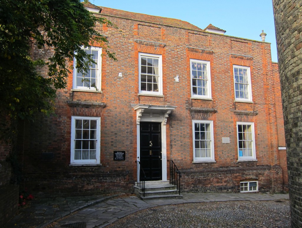 Lamb House, the home of Henry James, in Rye