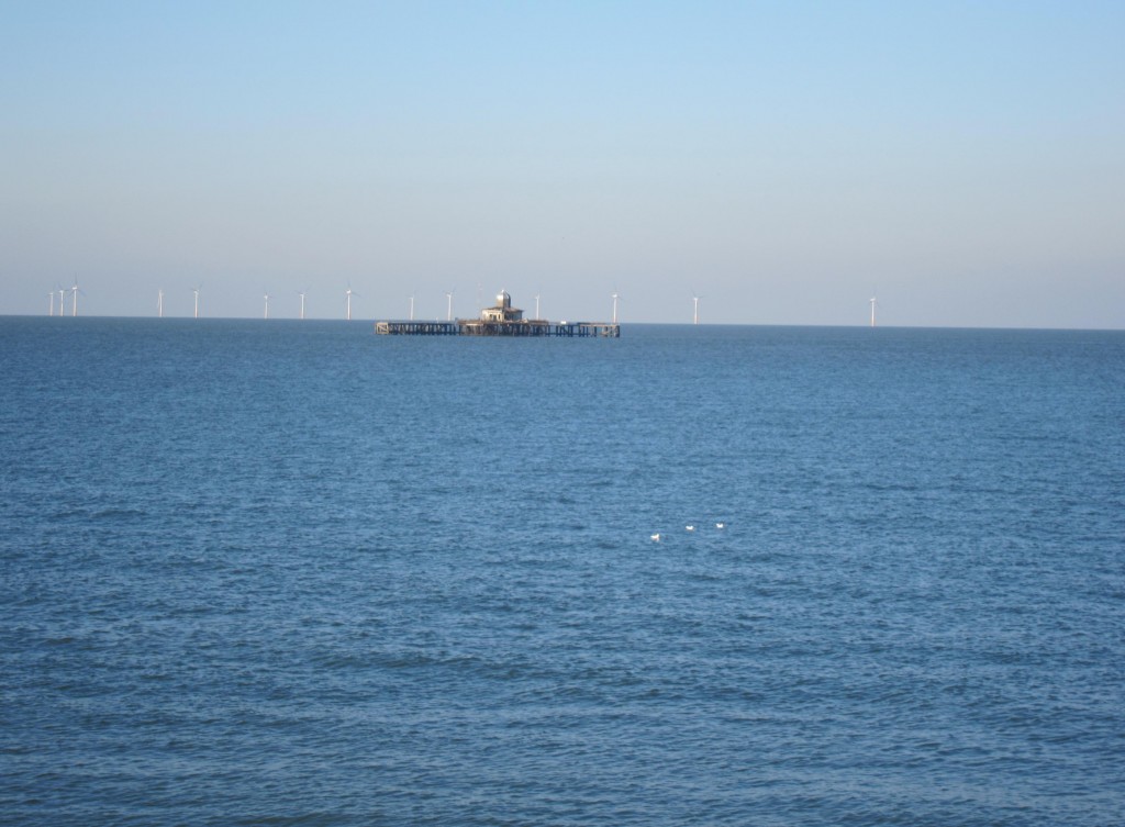 The surviving pier head at Herne Bay