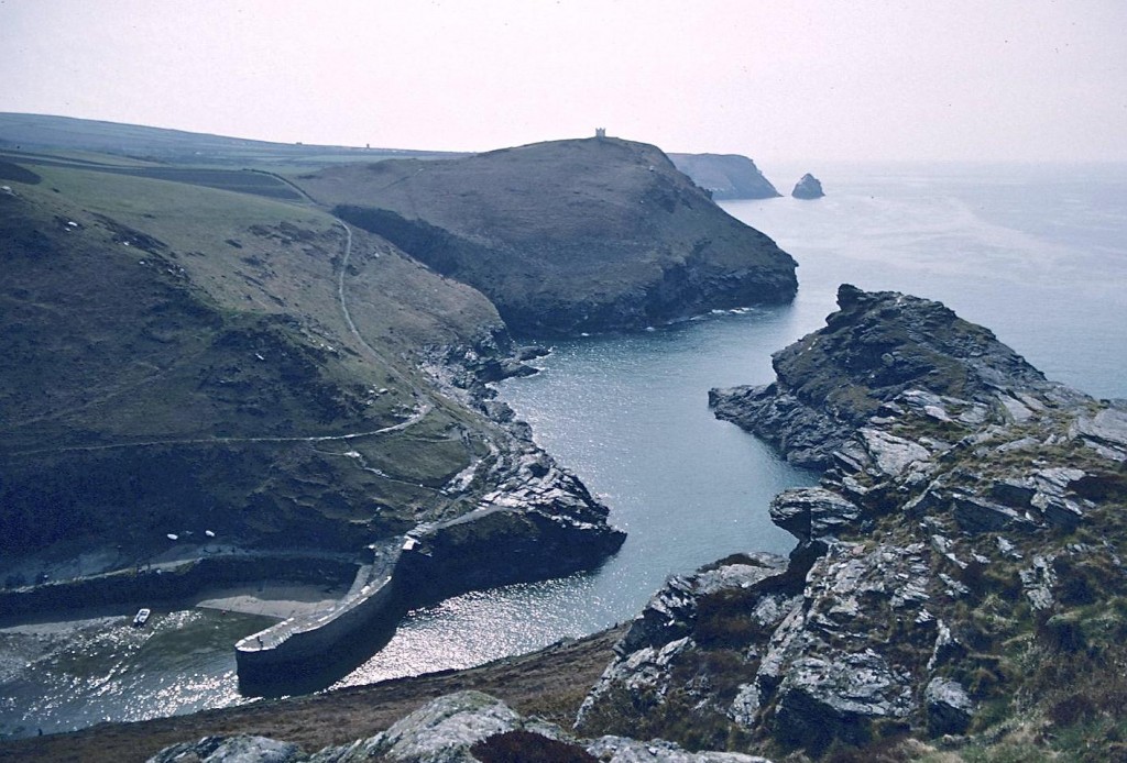 Boscastle harbor