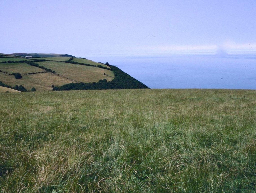 In the distance: the farm at Broomstreet