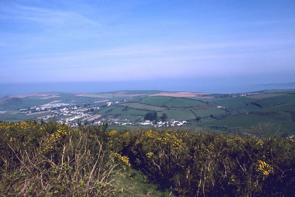 Looking back at Croyde from Lobb Hill