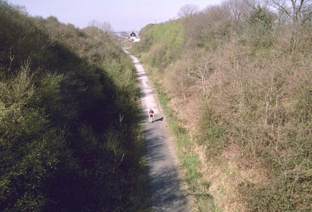 Harold clears the Penhill viaduct