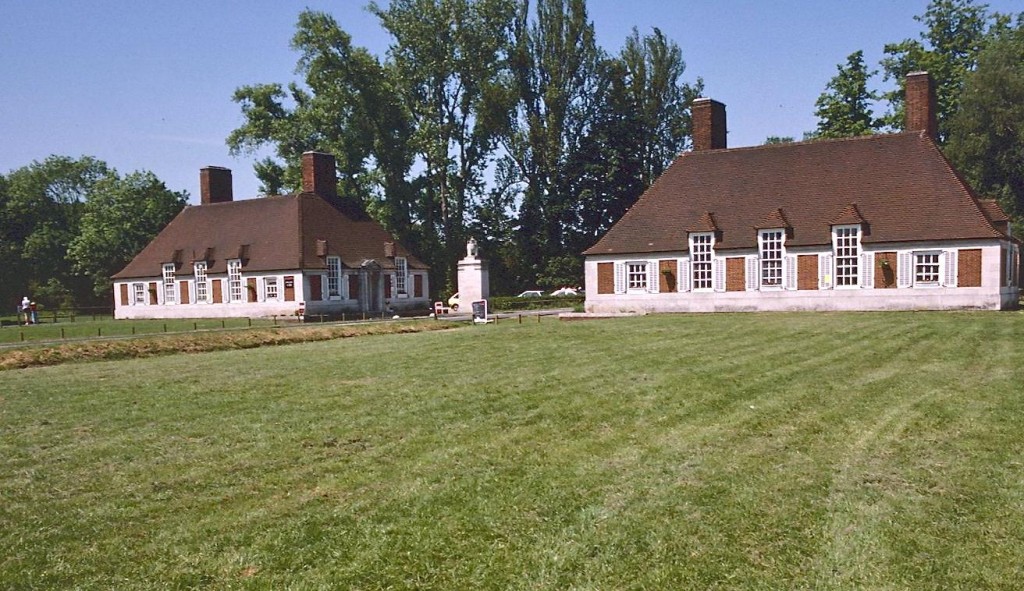 Lutyens designed these gatehouses near Runnymede