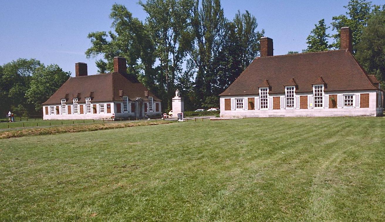 Lutyens designed these gatehouses near Runnymede