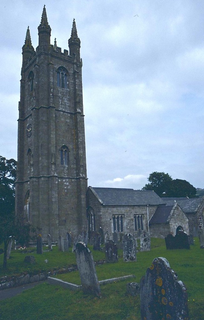 Widecombe church