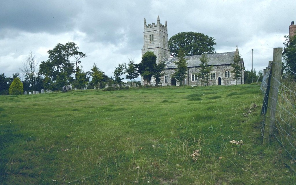 The church, Hittisleigh Barton