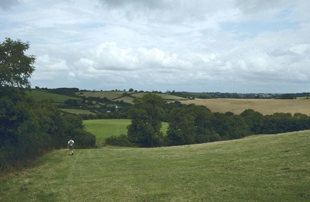 Approaching Hill Farm