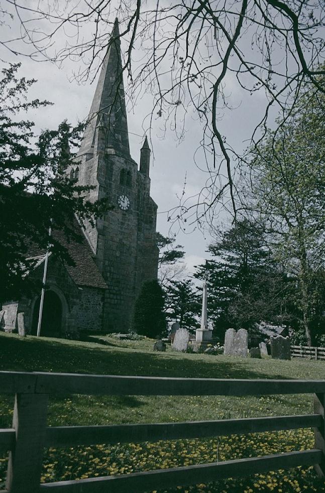 The church at Chiddingly