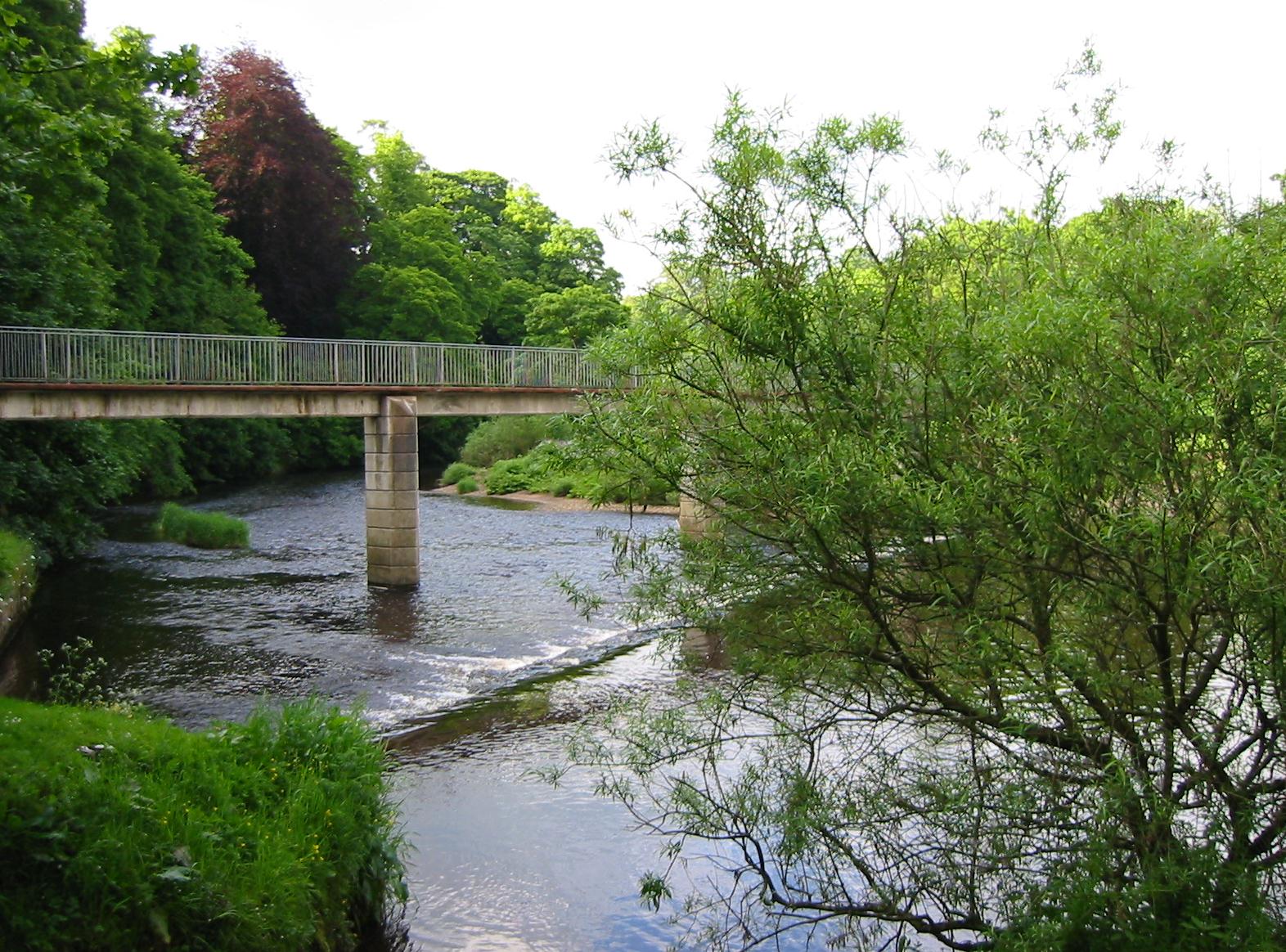 A bridge over the River Eden in Appleby
