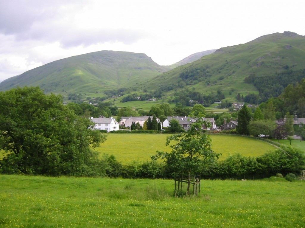 Looking back up the Tongue Valley