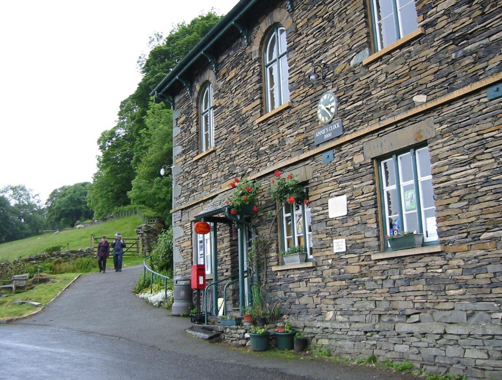 At the post office, the Lees enter Troutbeck.