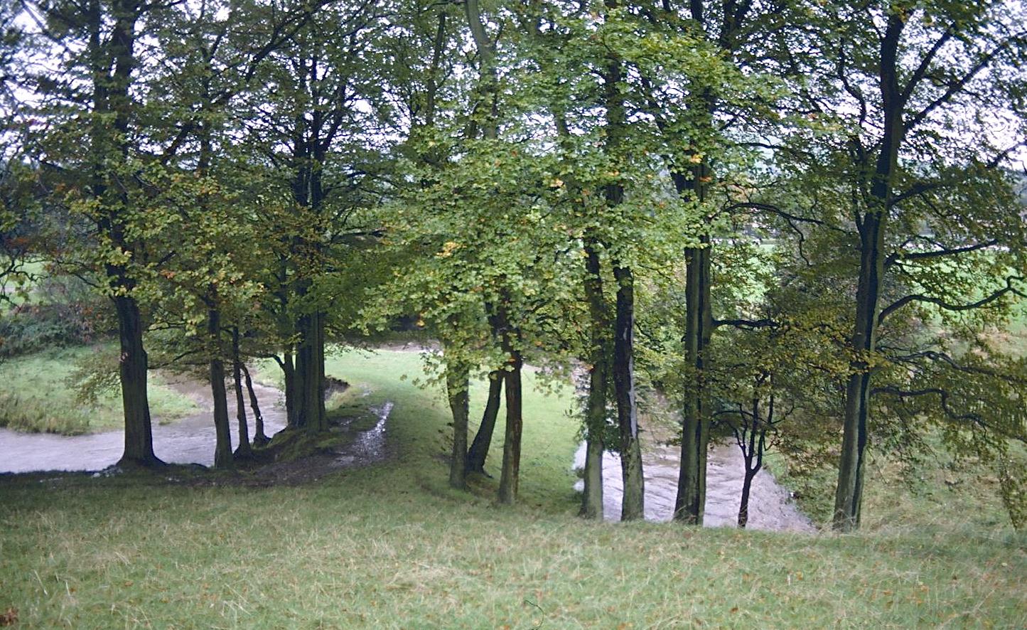 An oxbow in Peakshole Water