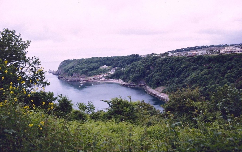 Looking back to Babbacombe Beach